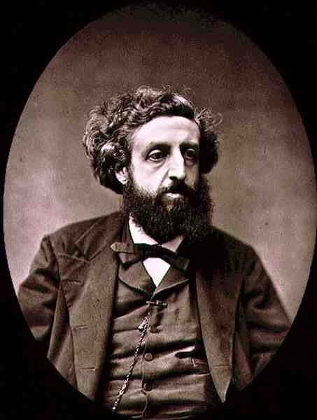 ألفريد ناكيه (1834-1916) ، من "Galerie Contemporaine" ، 1874-78 (b / w photo) بواسطة بيير بيتيت