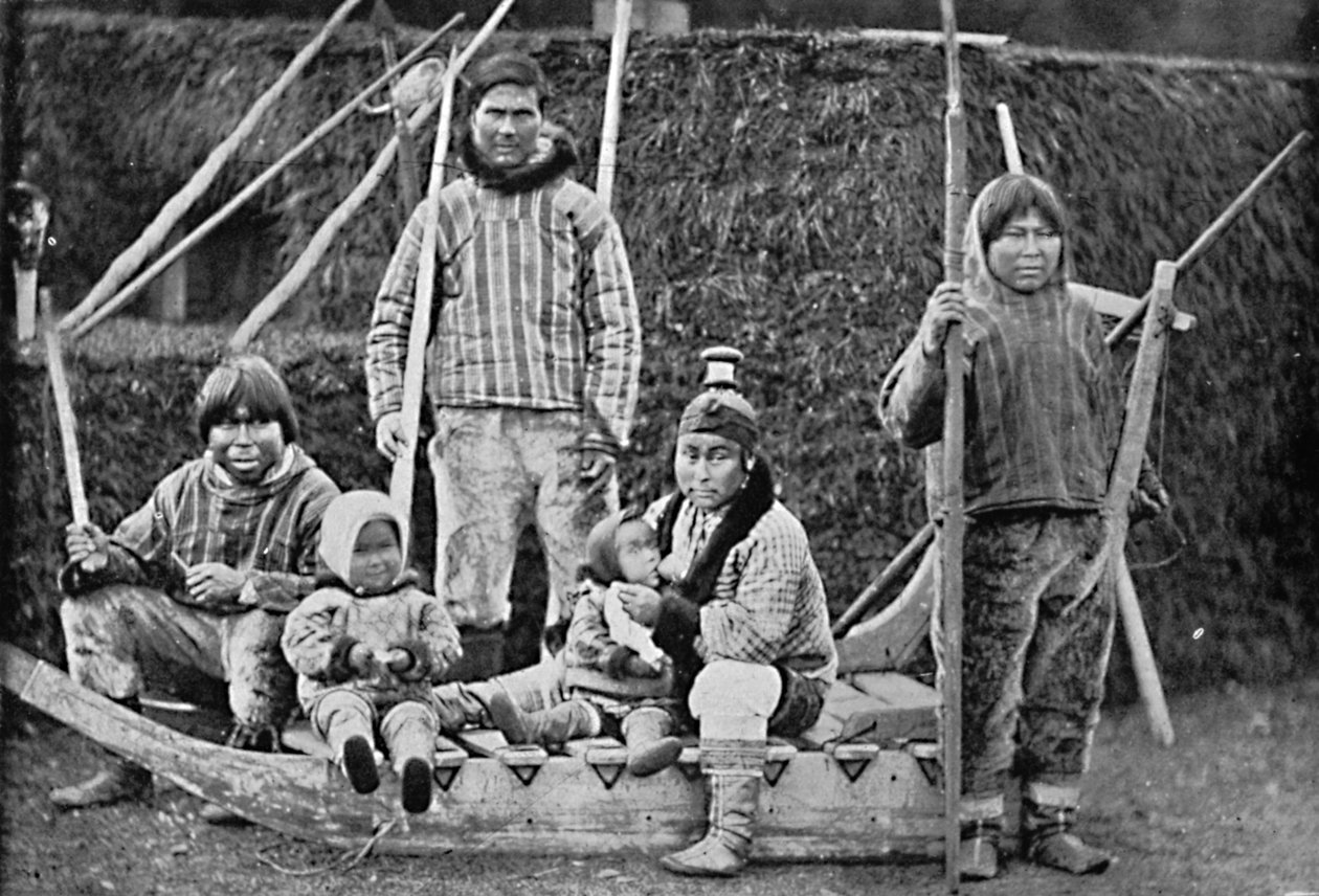 حفلة تزحلق على الإسكيمو ، 1912 بواسطة بيير بيتيت