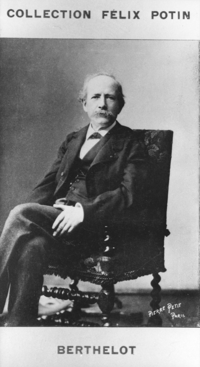 بيير يوجين مارسيلين بيرثيلوت ، كيميائي وسياسي عضوي فرنسي ، c1885 بواسطة بيير بيتيت