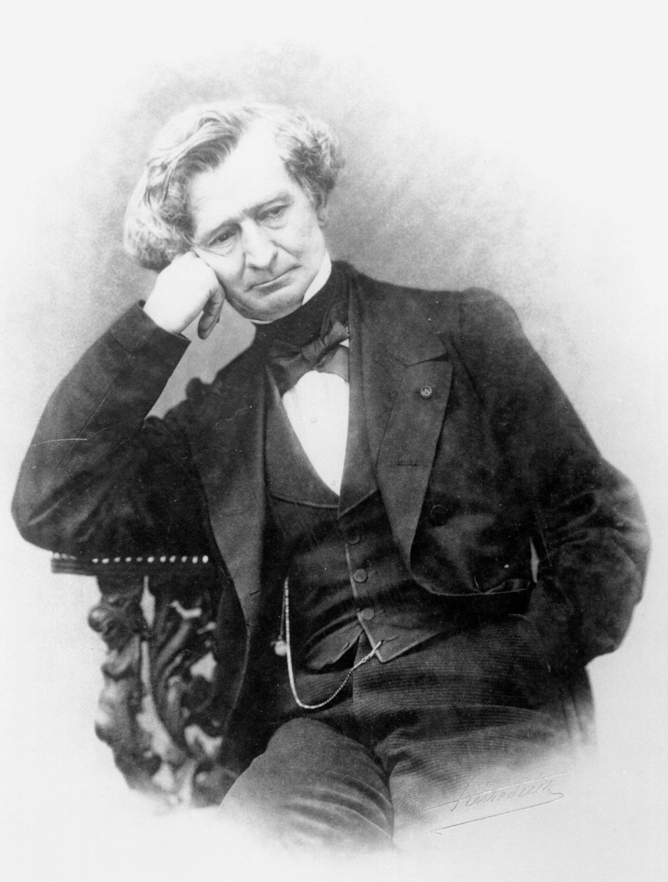 صورة هكتور برليوز (1803-69) بواسطة بيير بيتيت
