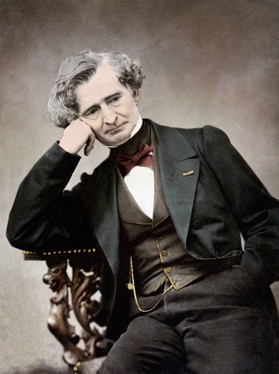 صورة لهيكتور بيرليوز (1803-69) بقلم بيير بيتيت (1832-1909) بواسطة بيير بيتيت