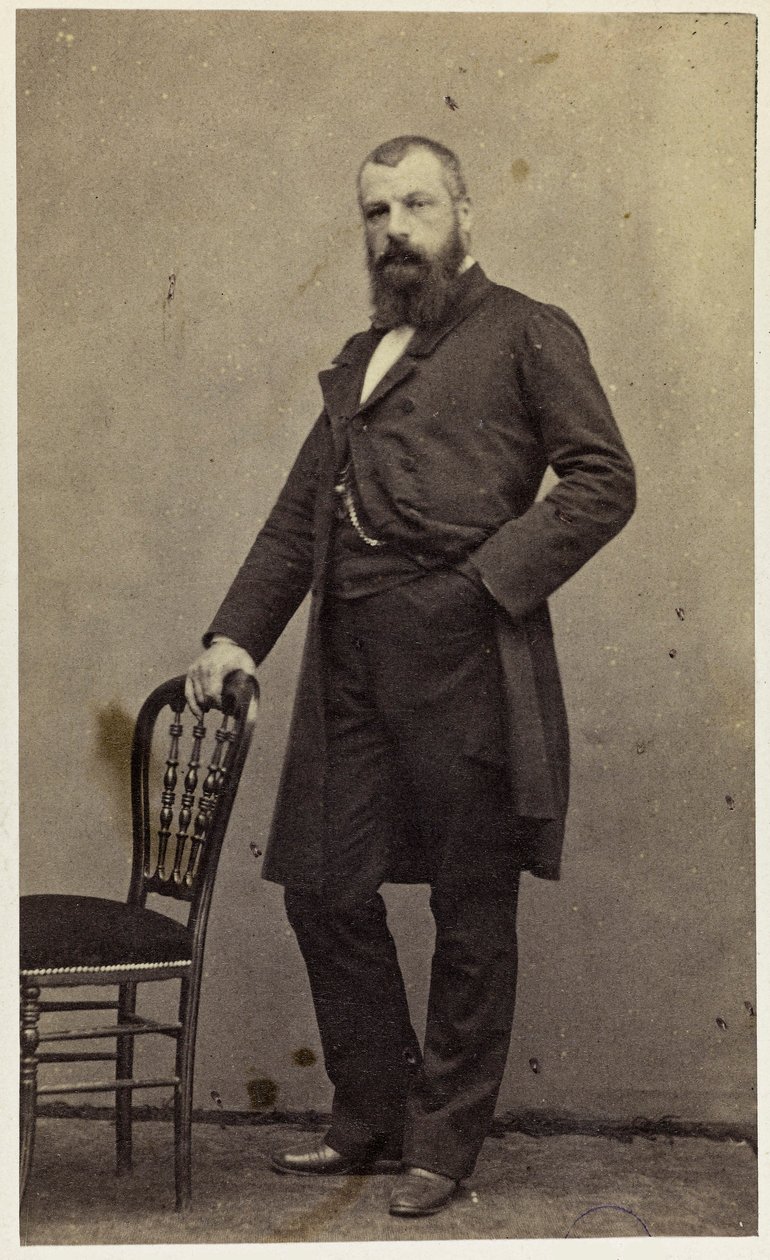 صورة للعضو الملحن إدموند 1820-1882. بواسطة بيير بيتيت