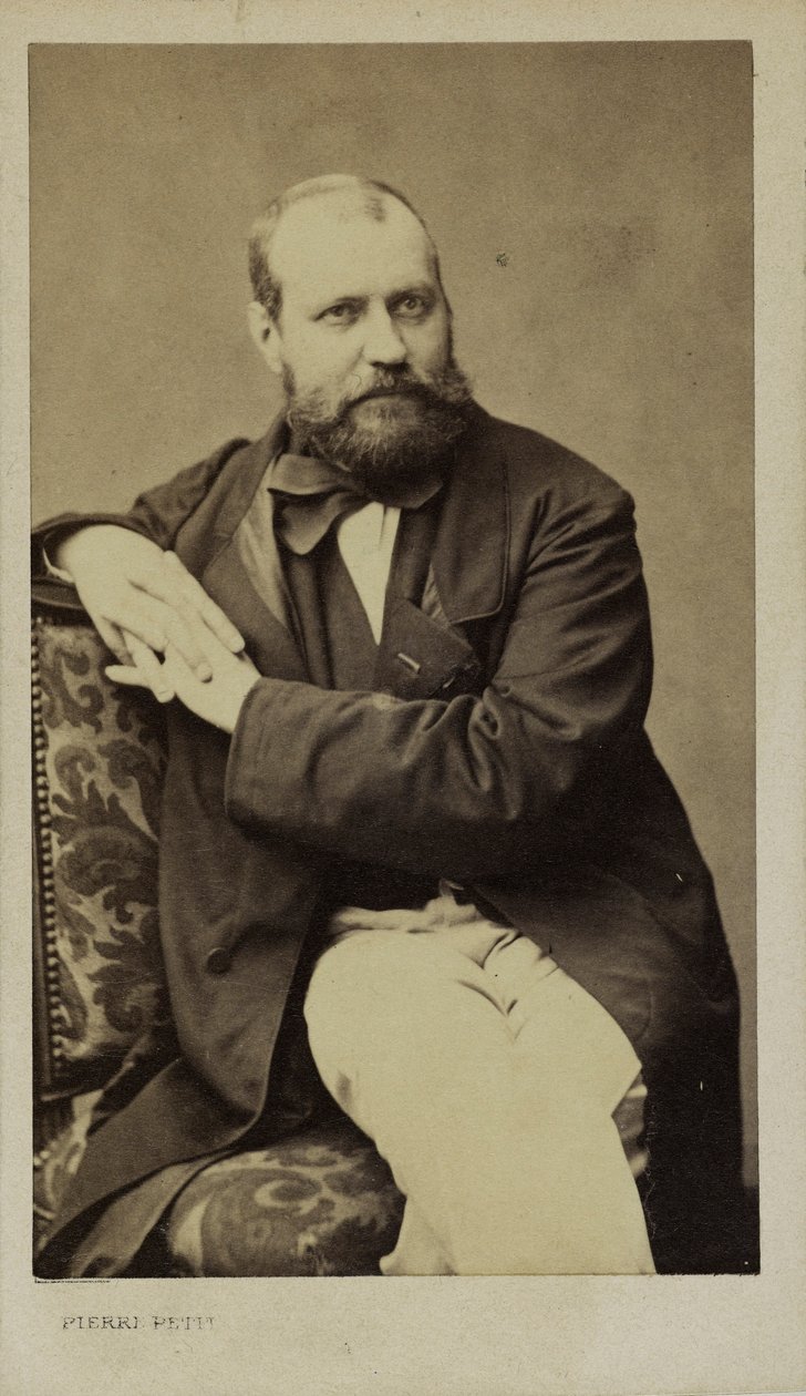 صورة للمؤلف تشارلز جونود 1818-1893 ، ج. 1870. بواسطة بيير بيتيت