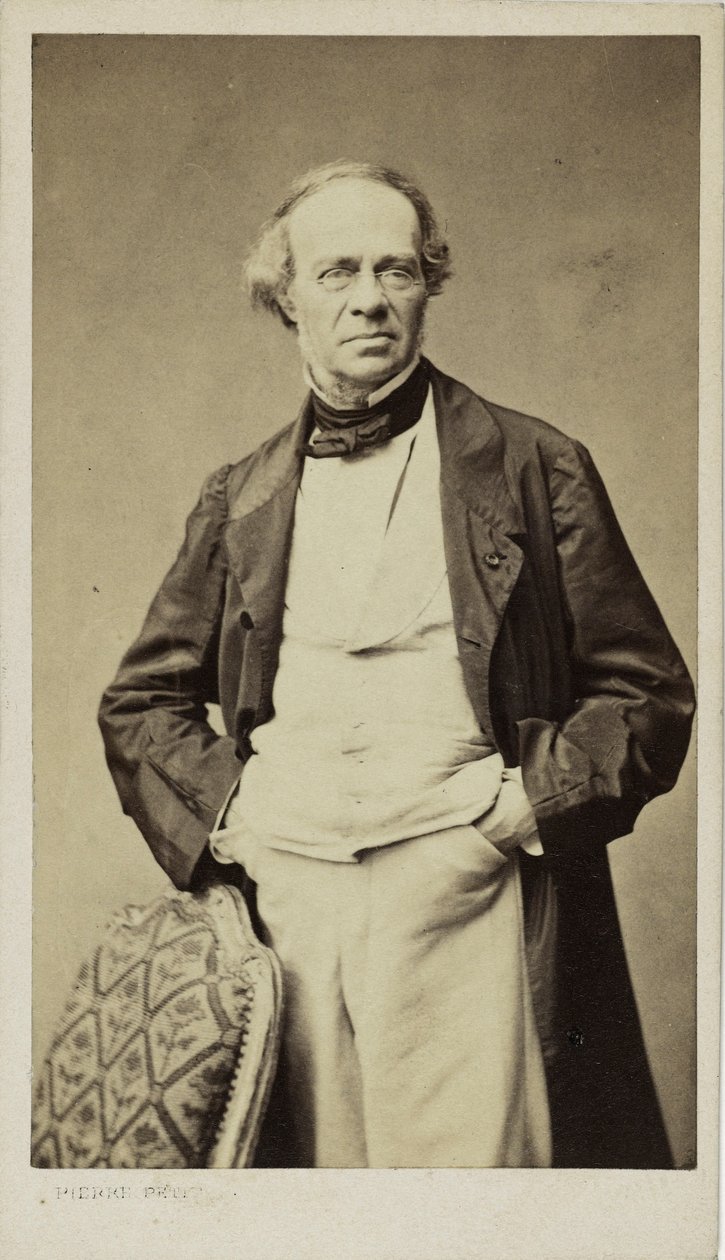 صورة للمؤلف الموسيقي جاك فرومينتال هاليفي 1799-1862 ، حوالي 1860. بواسطة بيير بيتيت