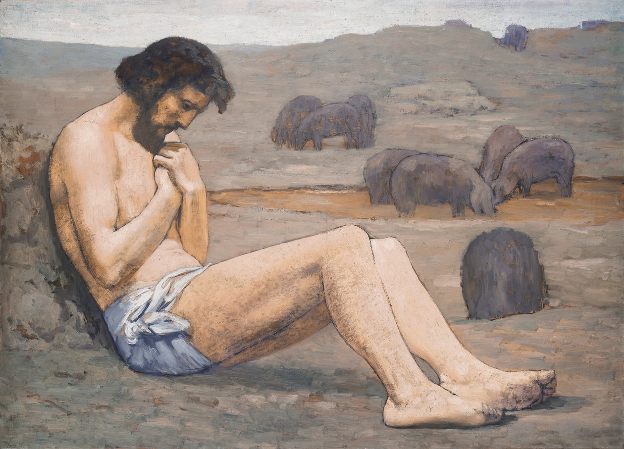 الابن الضال ، ج. 1879 (زيت على الكتان) بواسطة بيير بوفيس دي شافان