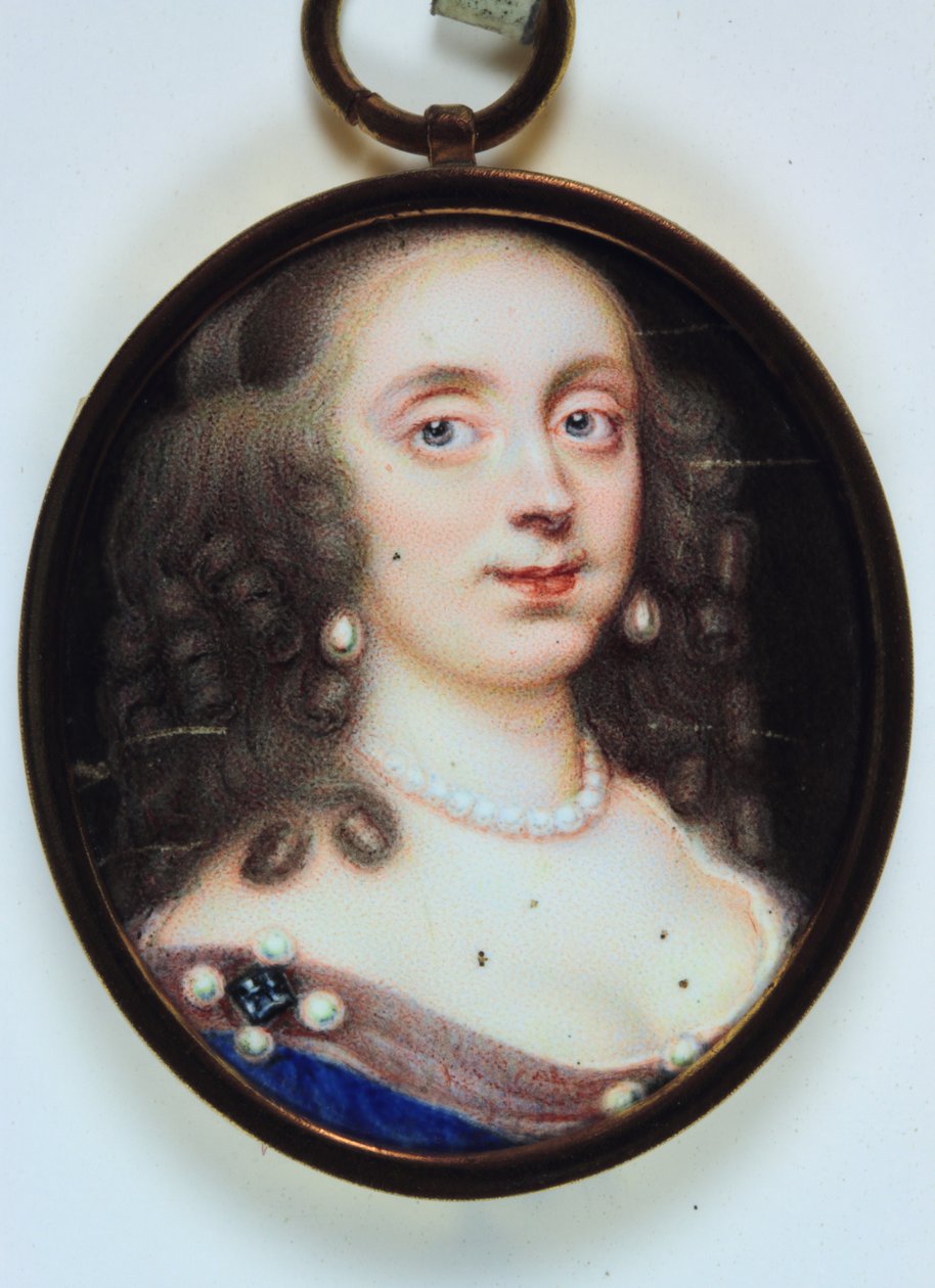 سيدة تدعى إليزابيث روجرز ، Viscountess Mansfield (لوحة مائية على العاج) بواسطة بيير سينياك