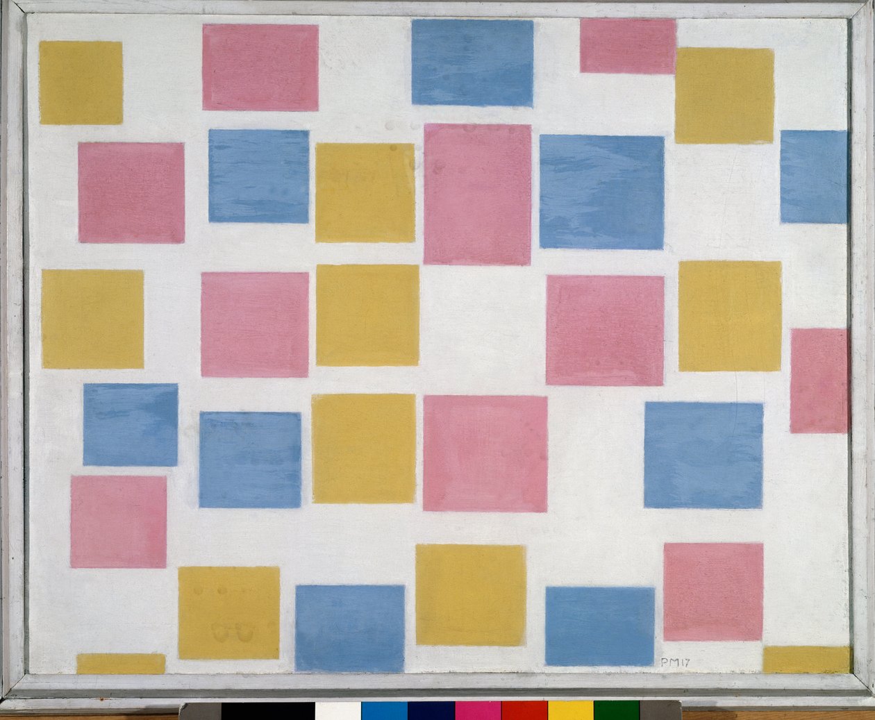 تكوين بألوان الرسم بواسطة Piet Mondrian بواسطة بيت موندريان