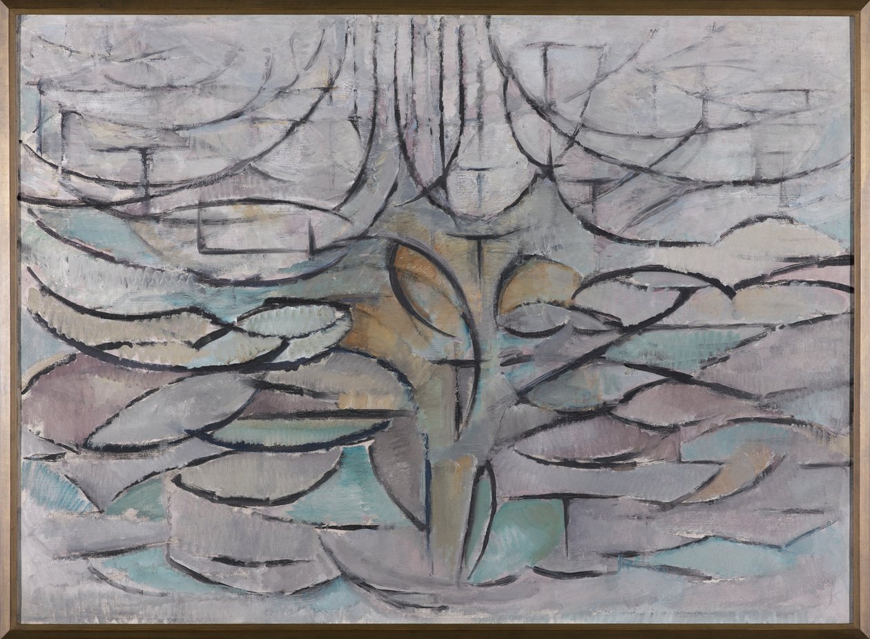 Appletree المزهرة ، 1912 بواسطة بيت موندريان