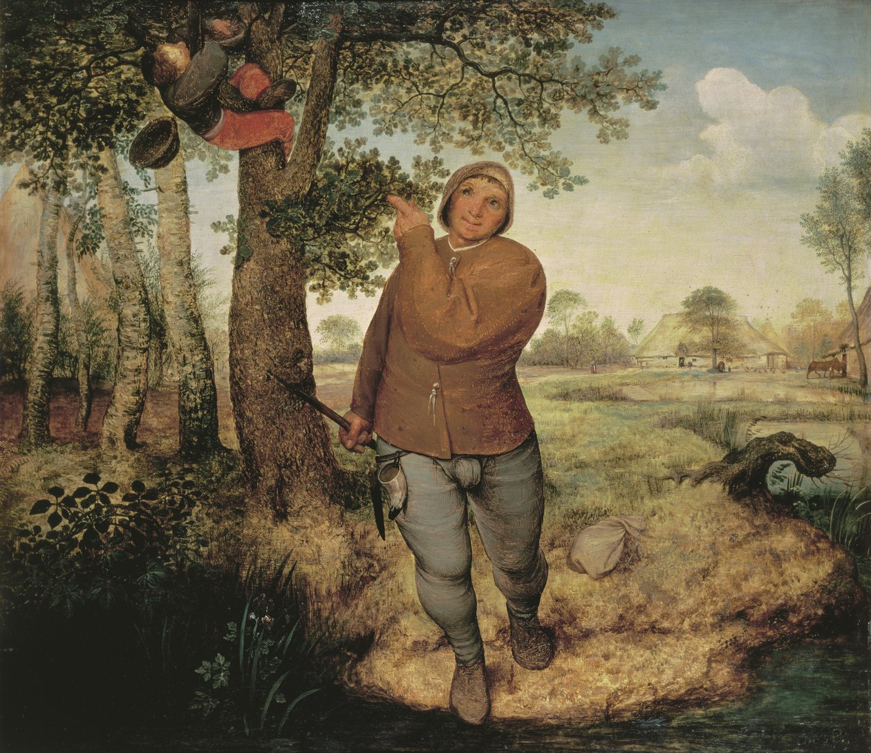 الفلاحين و Birdnester ، 1568 بواسطة بيتر بروغل الأكبر