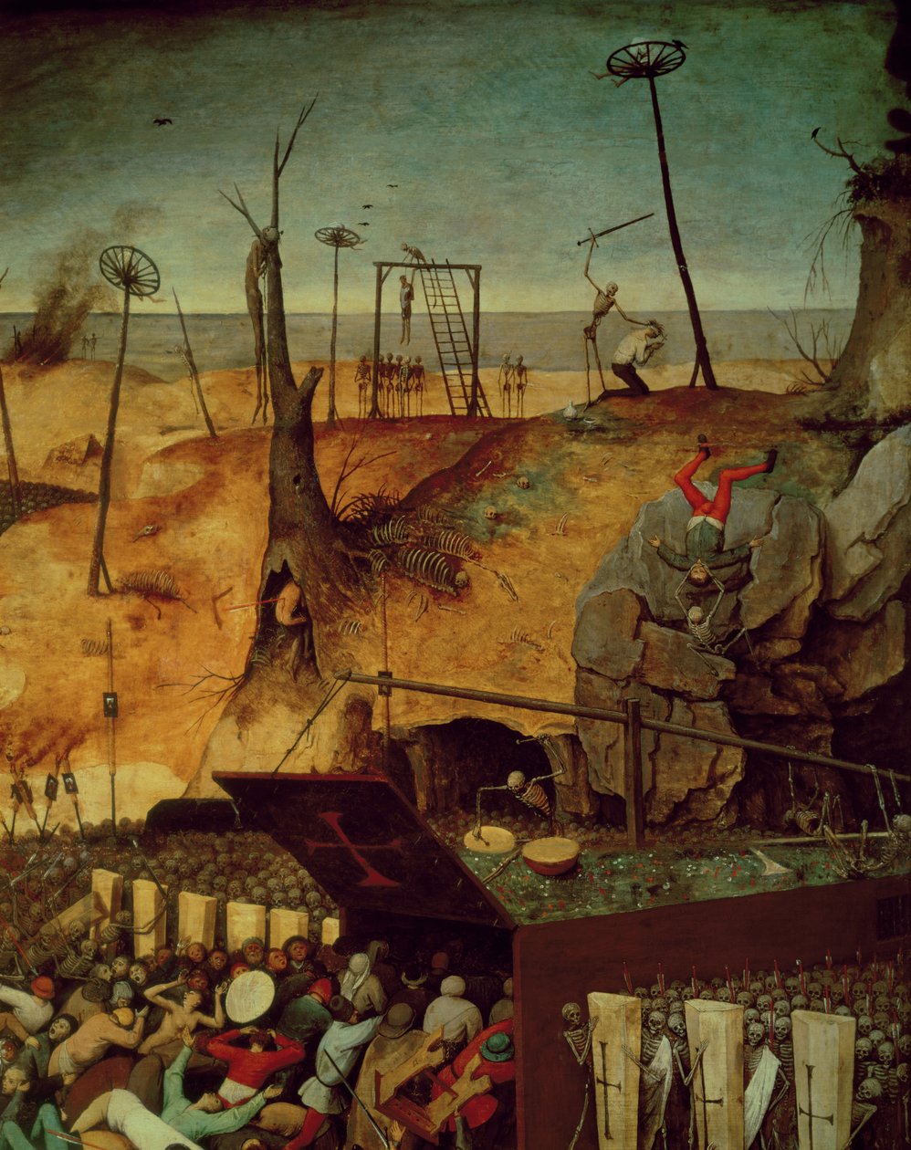 انتصار الموت ، ج .1562 (تفاصيل 457) بواسطة بيتر بروغل الأكبر