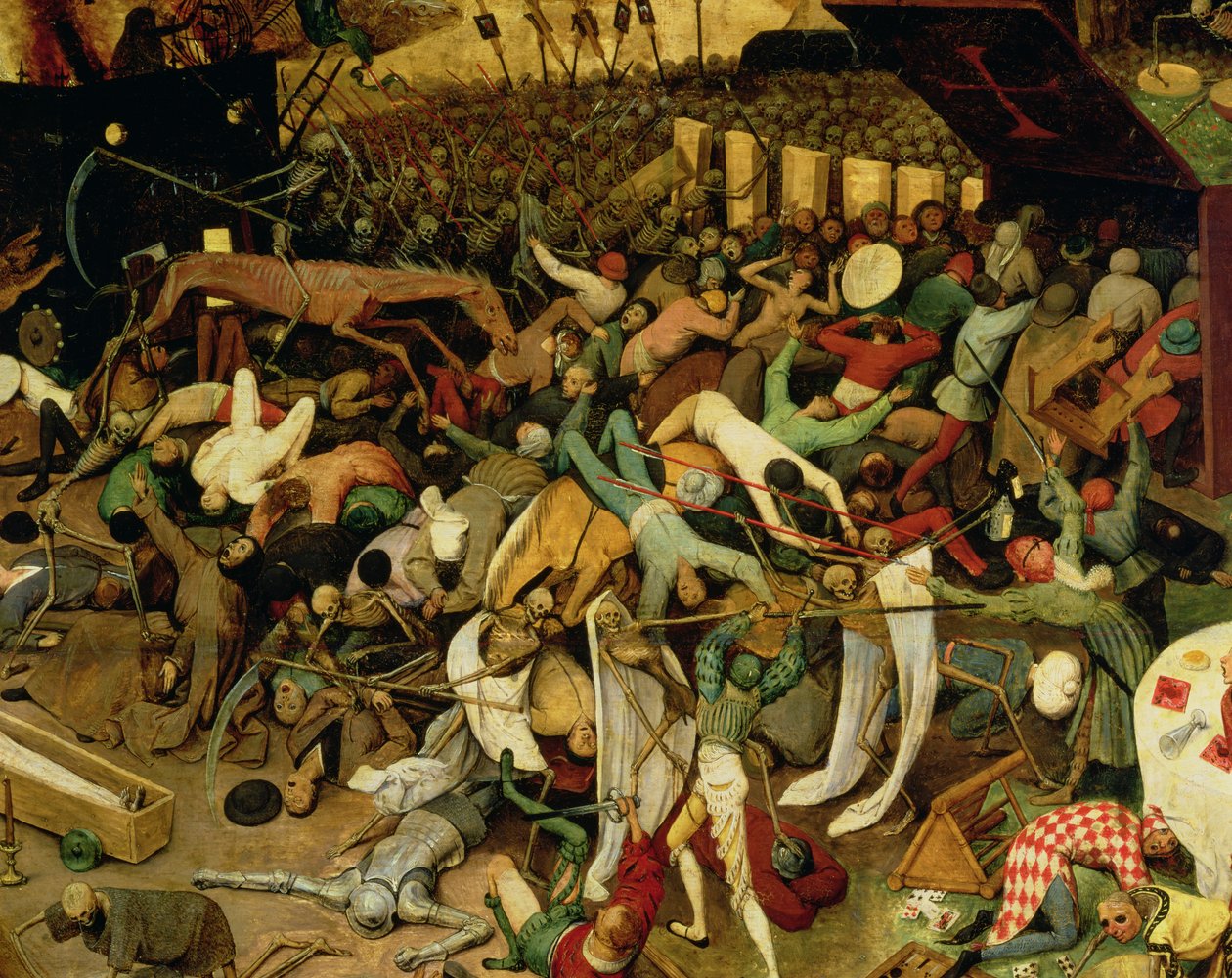 انتصار الموت ، ج .1562 (التفاصيل) بواسطة بيتر بروغل الأكبر