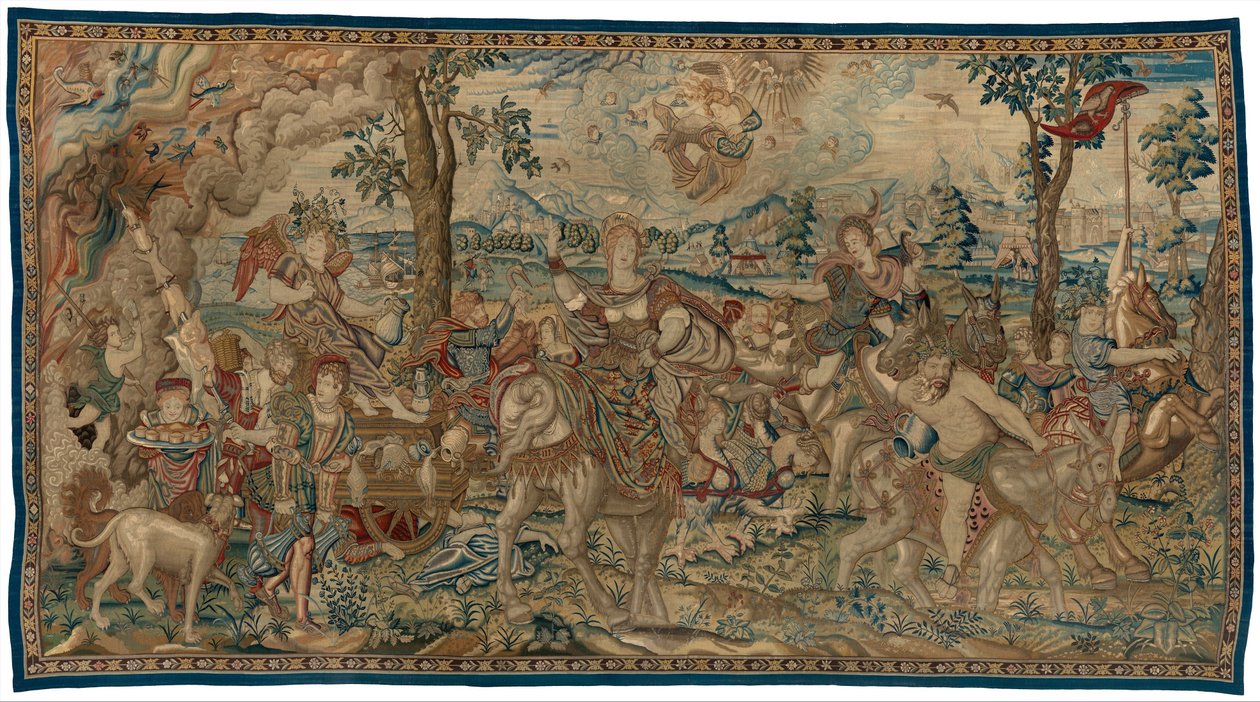الشراهة ، c.1550-60 بواسطة بيتر كويك فان إيلست