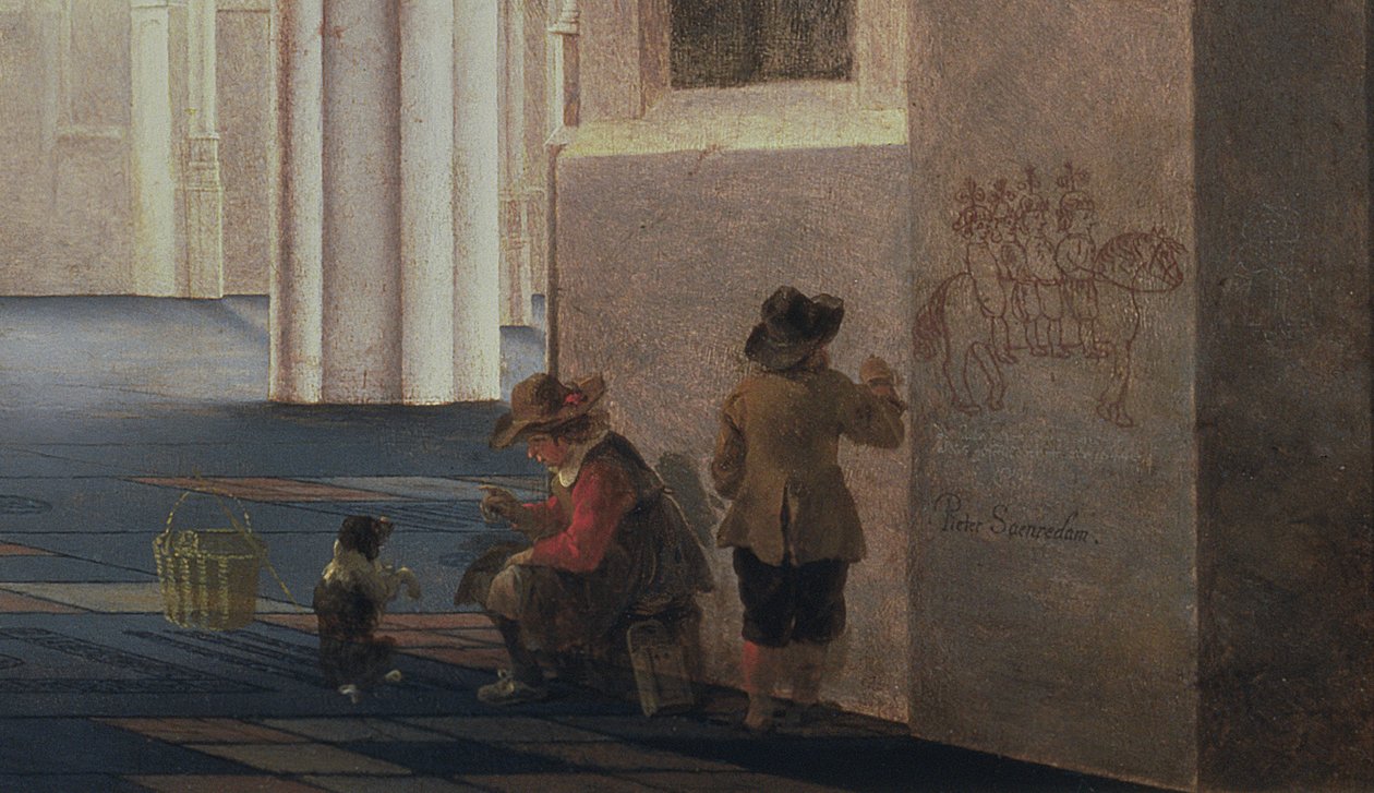 داخل Buurkerk في أوتريخت ، 1644 بواسطة بيتر جانزون ساونريدام