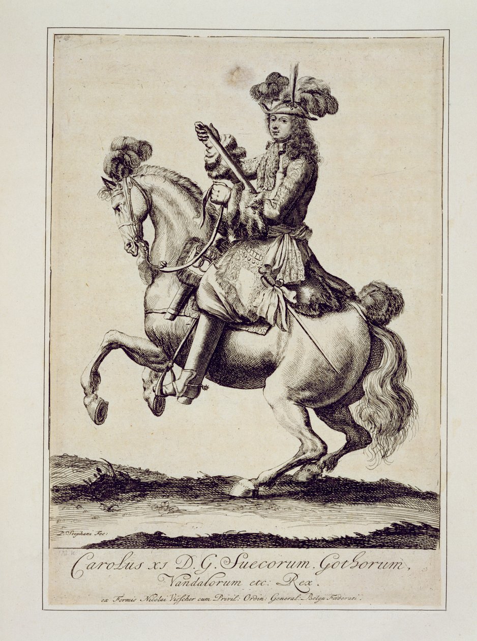 تشارلز الحادي عشر (1655-1697) بواسطة بيتر ستيفنز أو ستيفاني