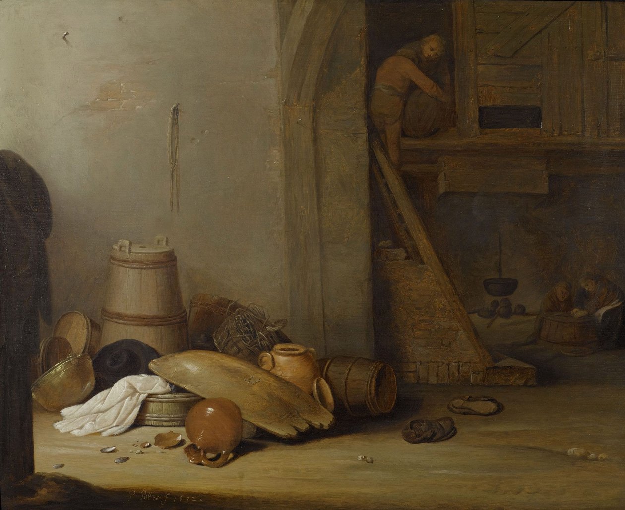 الإنجليزية: The Barn بواسطة بيتر سيمونز بوتر