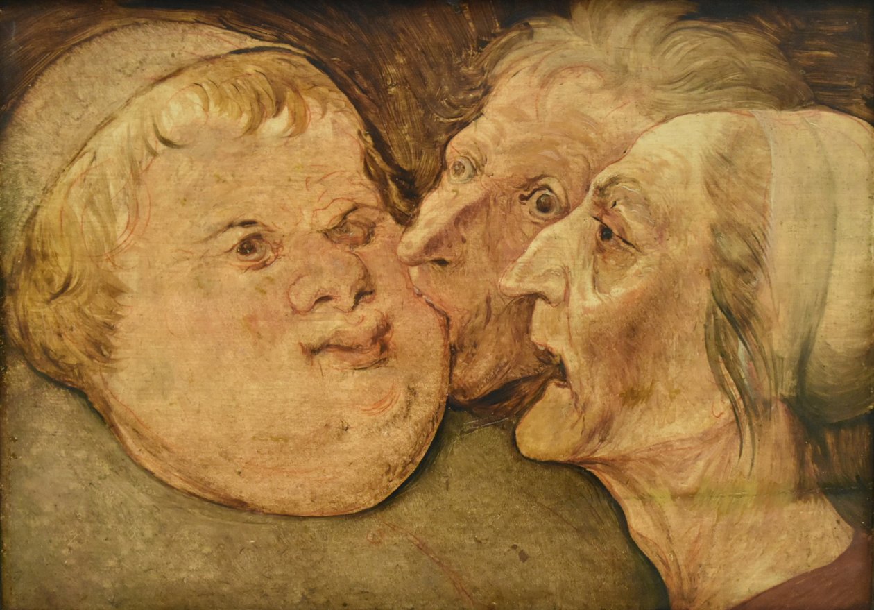 صراع الصوم مع Shrove-Tide ، c.1550-60 بواسطة بيتر بروغل الأكبر