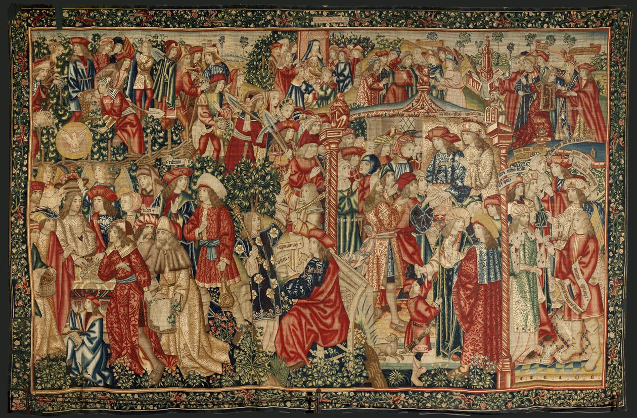 مثل عمال الكرم حوالي 1500 (نسيج) بواسطة بيتر (استوديو) Coecke van Aelst