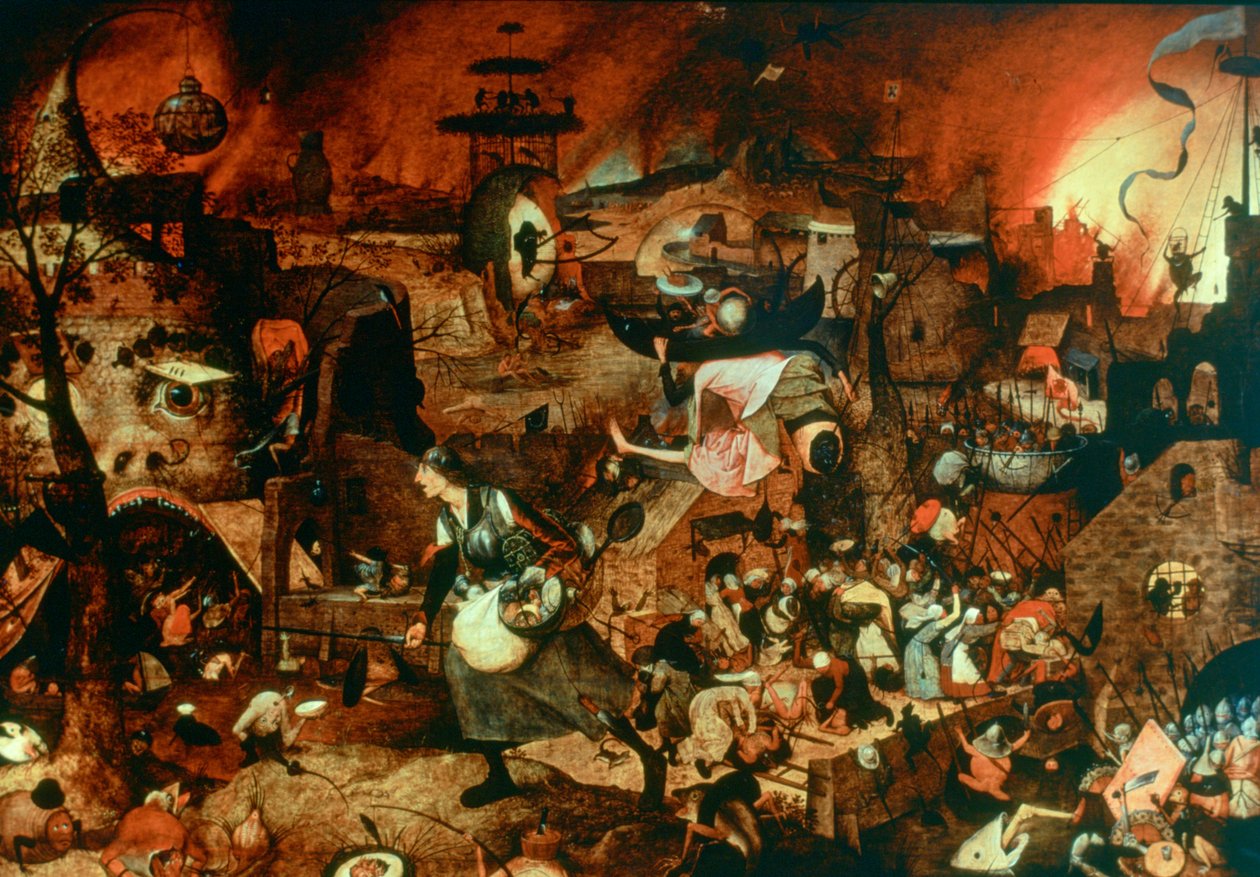 Dulle Griet Mad Meg ، c1562 بواسطة بيتر بروغل الأكبر