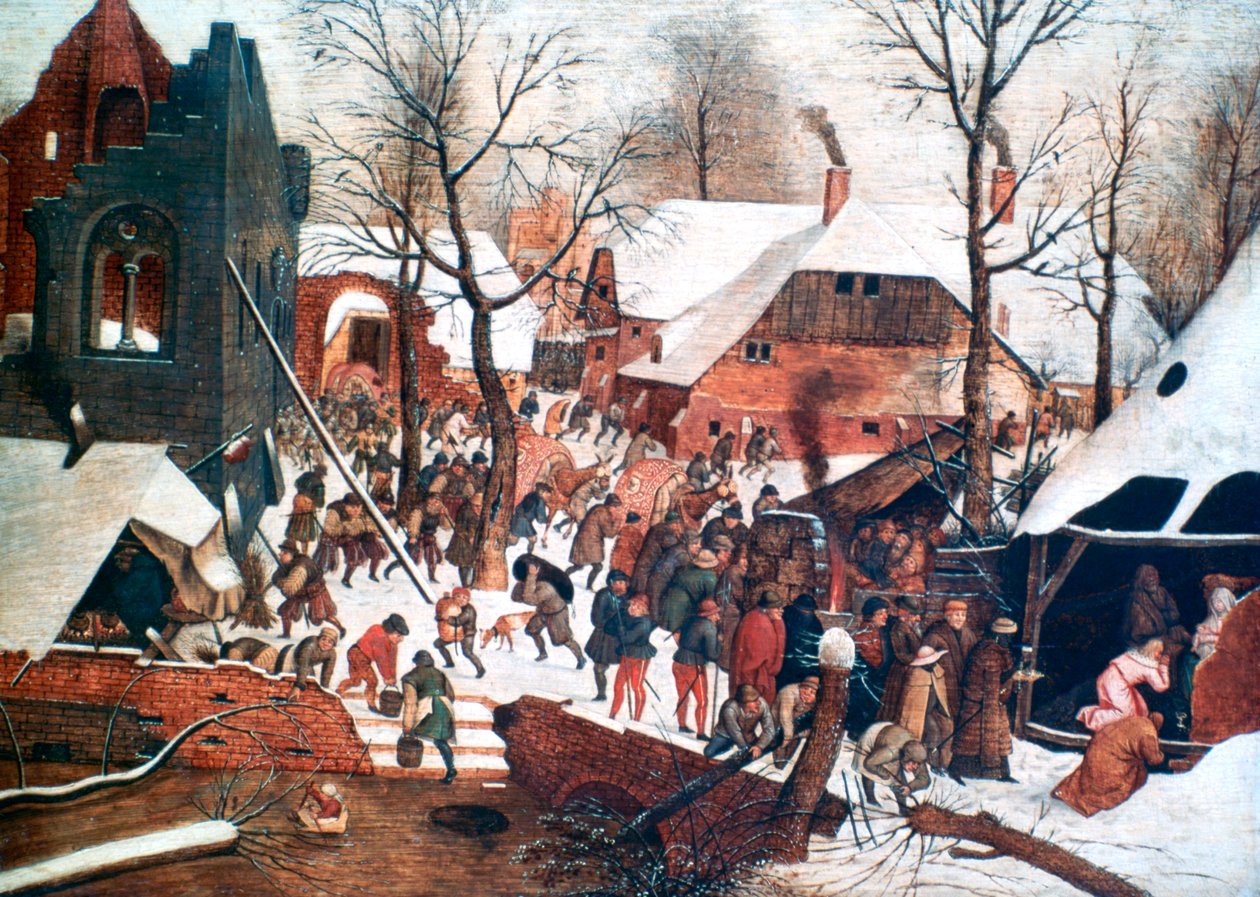 عشق المجوس ، c1567 بواسطة بيتر بروغل الأكبر
