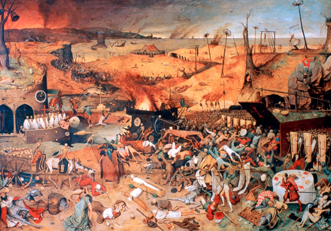 انتصار الموت ، c1562 بواسطة بيتر بروغل الأكبر