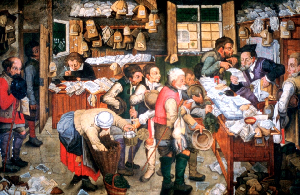 يوم الإيجار ، c1584-1638 بواسطة بيتر بروغل الأصغر