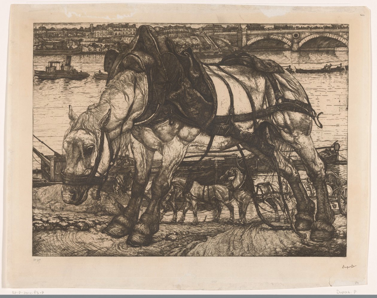 وحش العمل (العنوان الأصلي على الكائن) The Hitch (عنوان المسلسل الأصلي على الكائن) بواسطة بيتر دوبونت (توقيع الفنان)