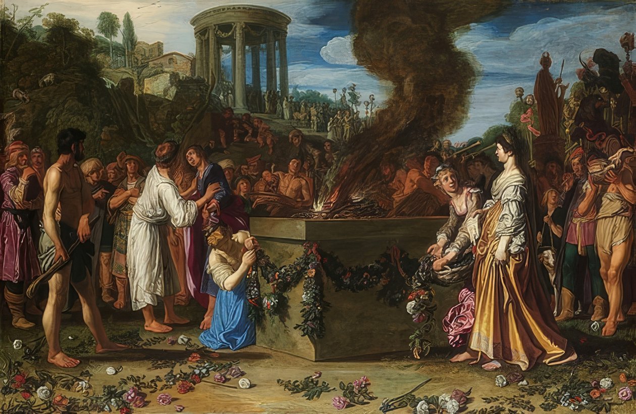 خلاف Orestes و Pylades. 1614 بواسطة بيتر Lastman