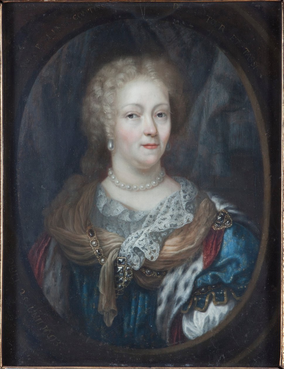 الأميرة آنا من ثورن وسيارات الأجرة ت عام 1693 ، عام 1660. بواسطة بيتر ليرمان
