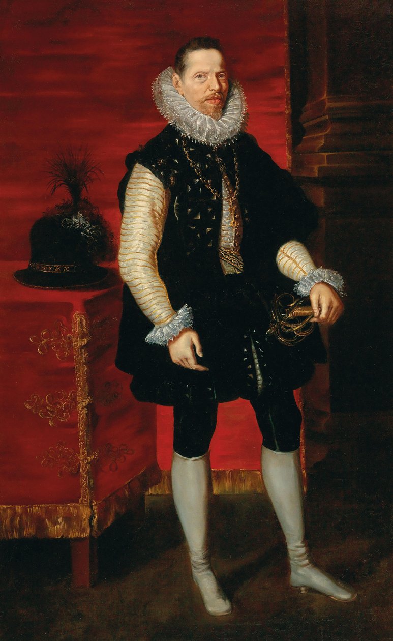 صورة ألبرت السابع ، أرشيدوق النمسا 1559-1621. بواسطة بيتر بول روبنز