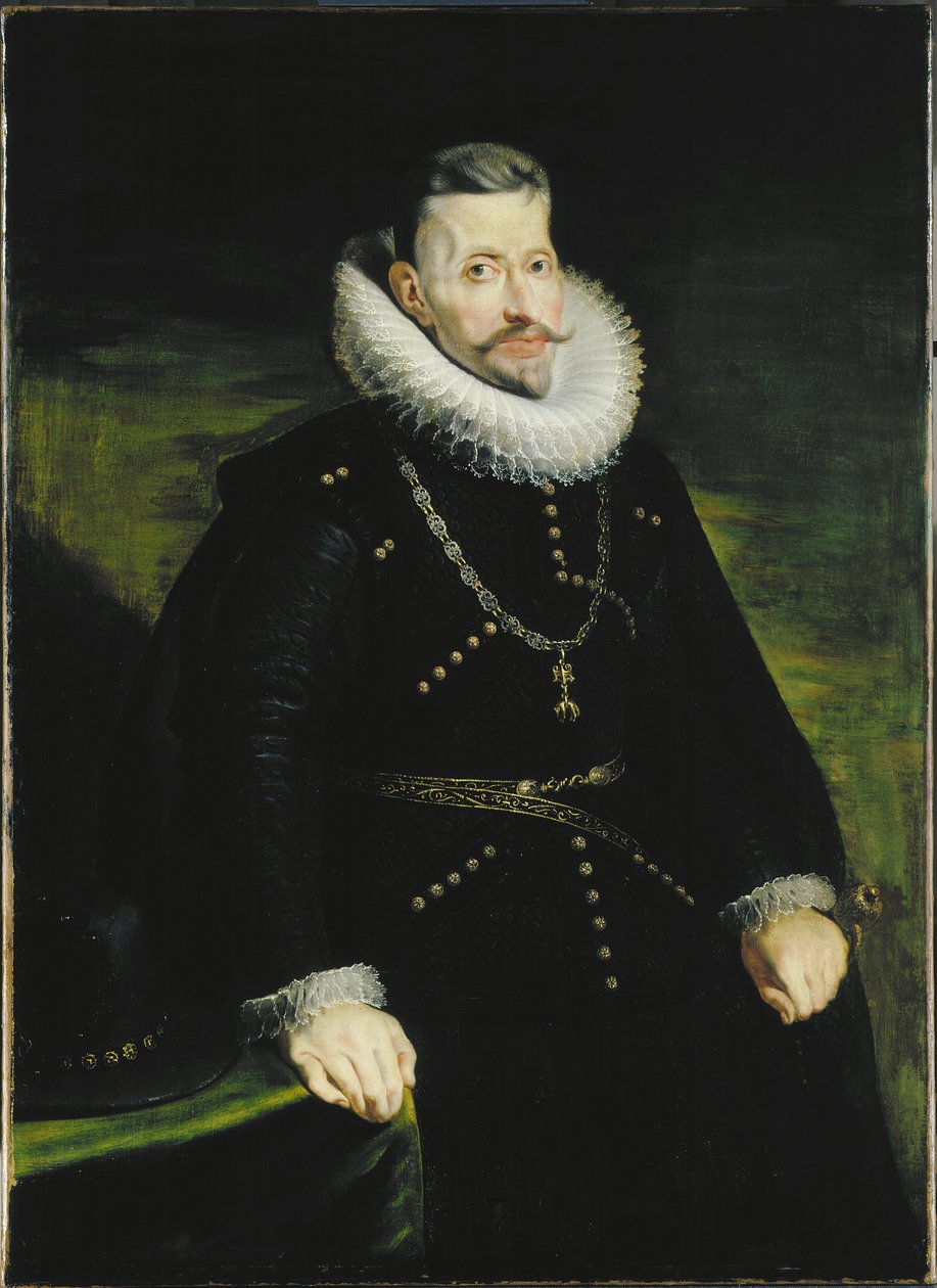 صورة لأرشيدوق النمسا ألبرت 1559-1621 ، حاكم هولندا الإسبانية ، 1616. بواسطة بيتر بول روبنز