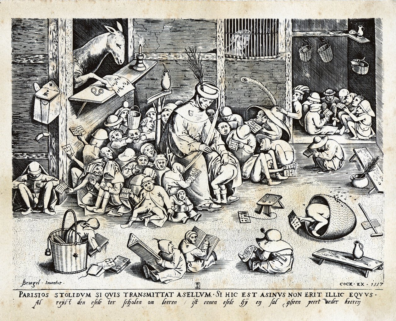 قصة التعليم الرمزية بواسطة بيتر الأكبر بروغيل