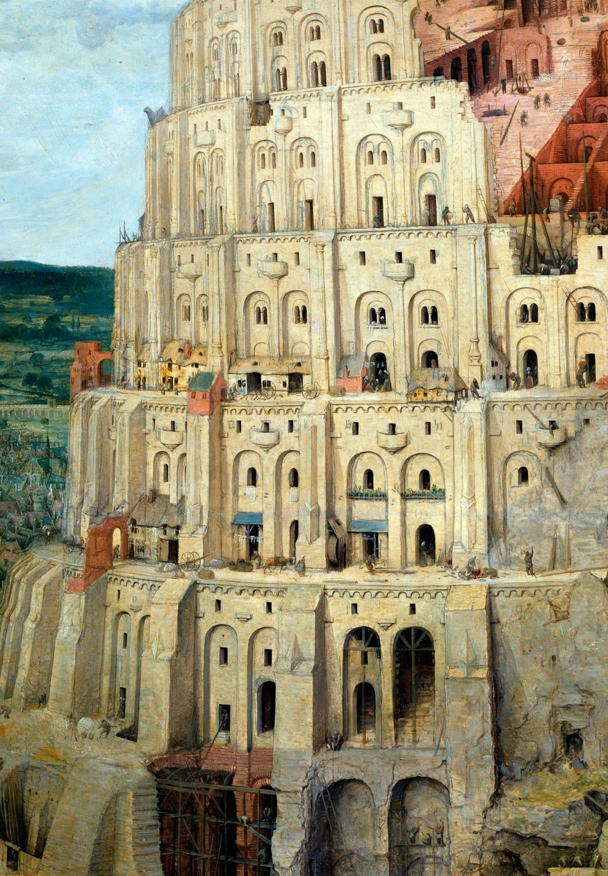 The Tower of Babel بواسطة بيتر بروغل الأكبر