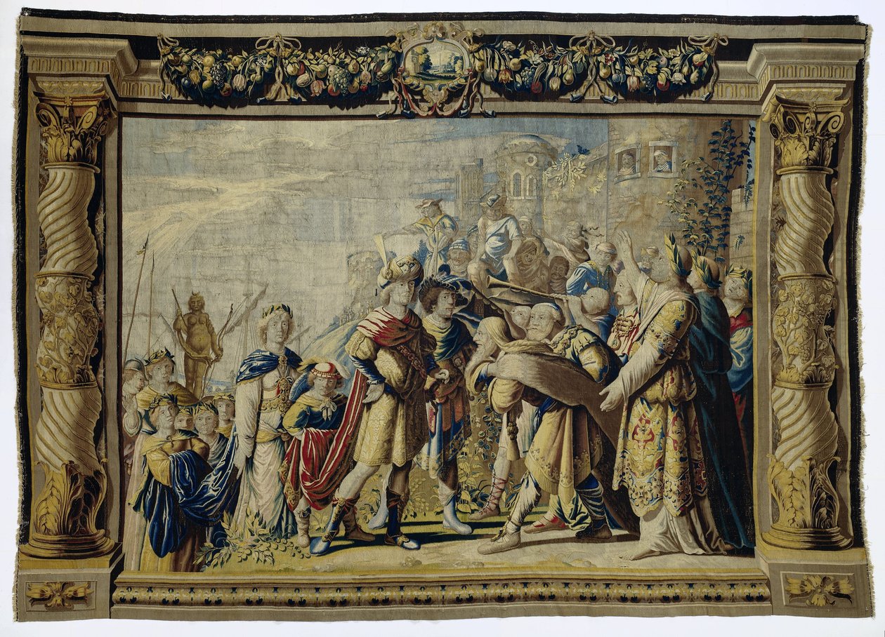 عودة Orestes و Iphigenia إلى Aulis تاريخ إيفيجينيا وأوريستيس (عنوان المسلسل) بواسطة بيتر دي كراخت