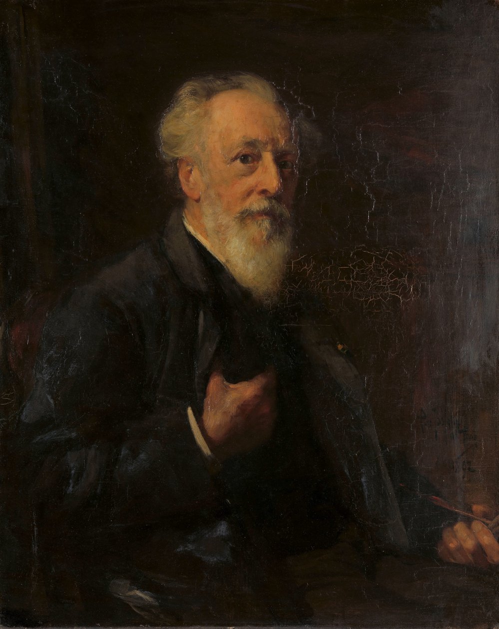 صورة ل JA.B. Stroebel (1821-1905) ، رسام بواسطة بيتر دي جوسلين