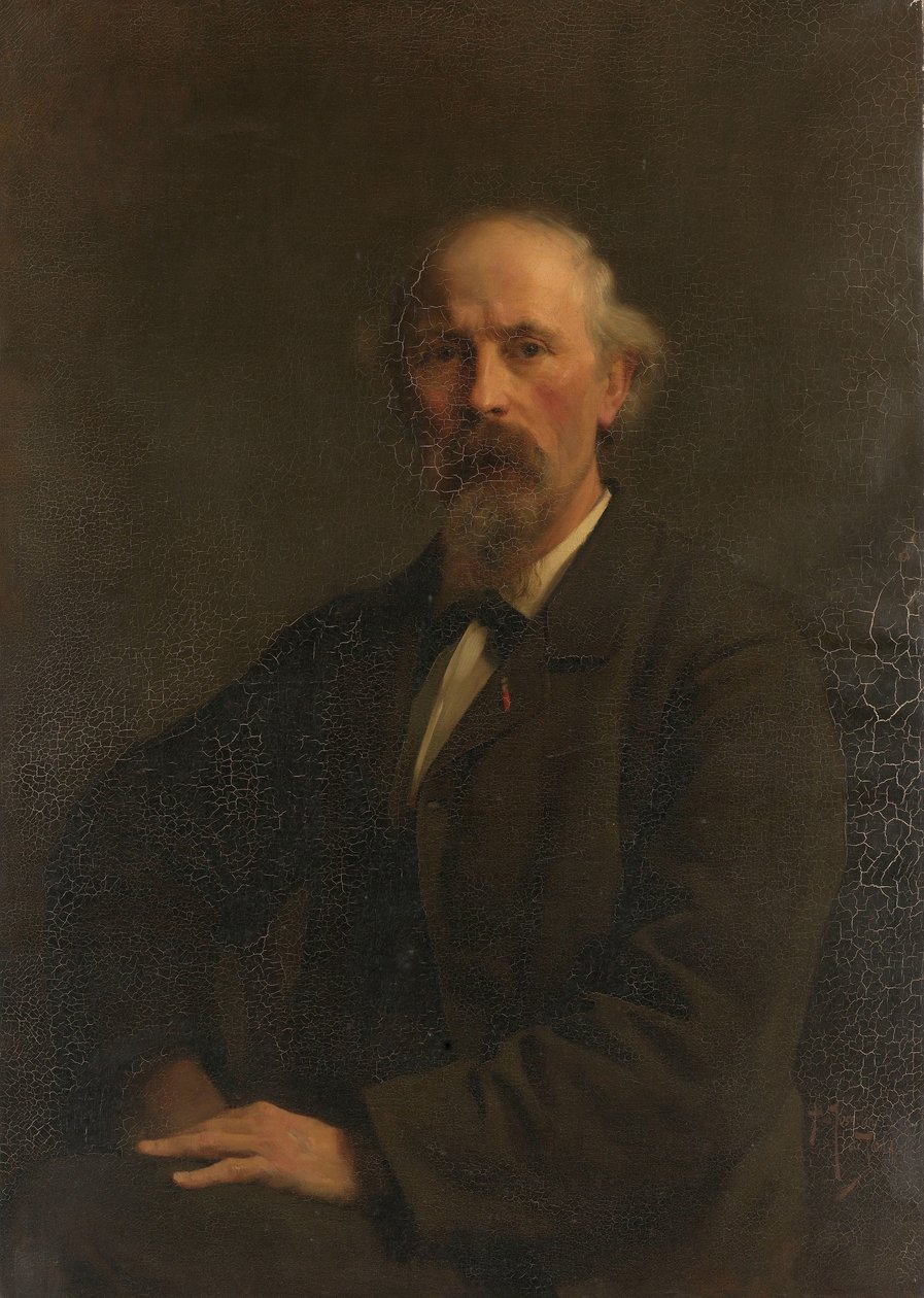 صورة لبيتر ستورتنبيكر (1828-1898) ، رسام بواسطة بيتر دي جوسلين