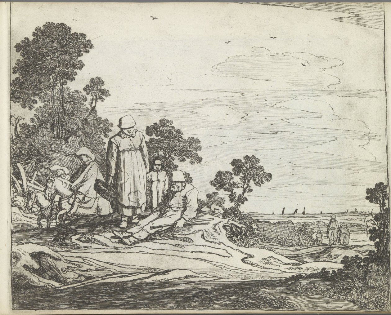 المناظر الطبيعية مع الفرسان المناظر الطبيعية بالأشكال (عنوان المسلسل) مرآة الطبيعة ومدرسة الرسم (...] (عنوان المسلسل) بواسطة بيتر دي مولين