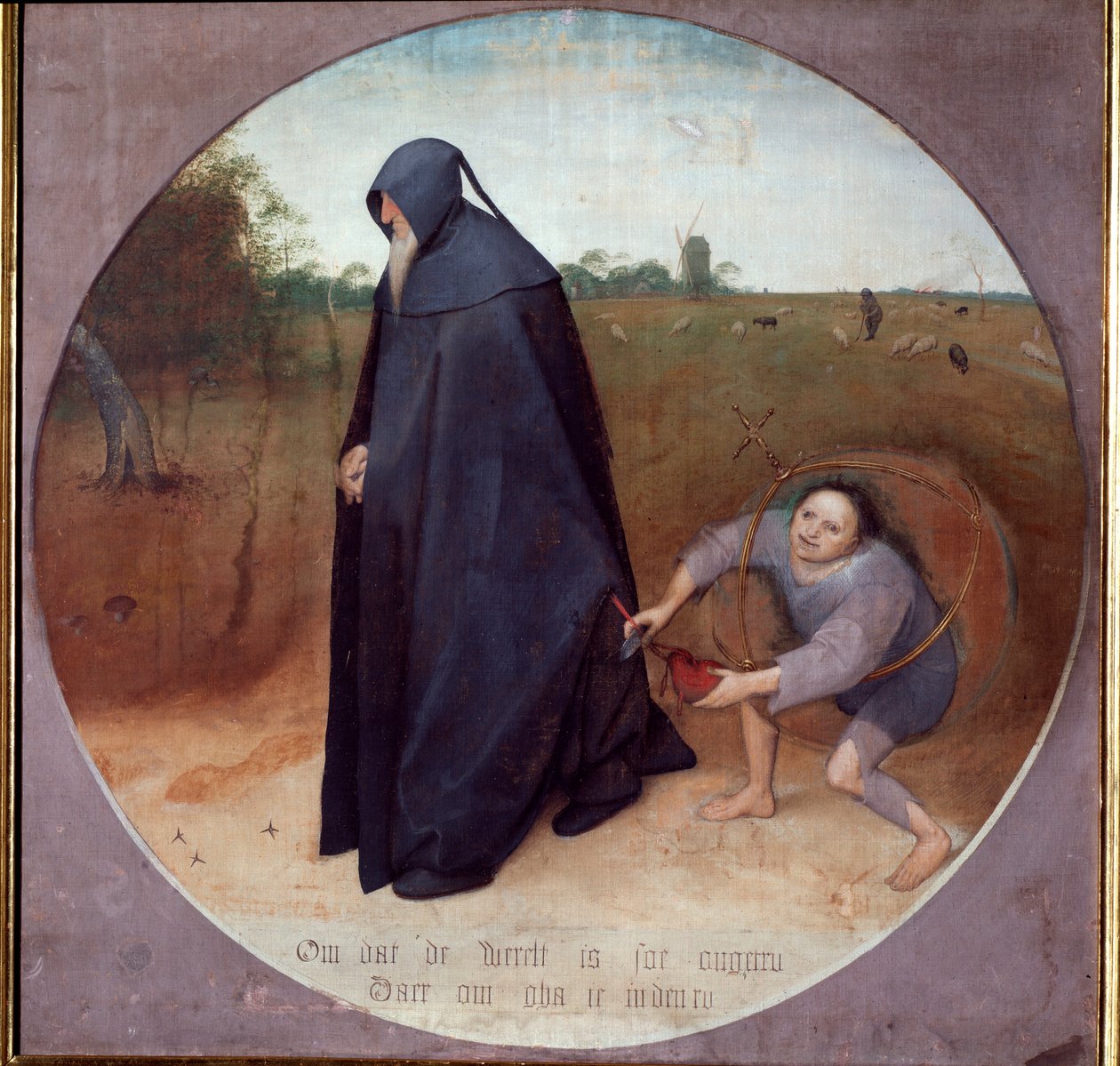The Misanthrope (Painting بواسطة بيتر بروغل الأكبر