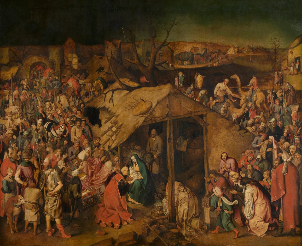 العشق من المجوس (زيت على قماش) بواسطة بيتر الأصغر Bruegel