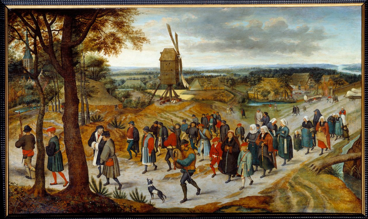 موكب الزفاف لبيتر بروغيل الثاني الشاب المعروف باسم Brueghel d