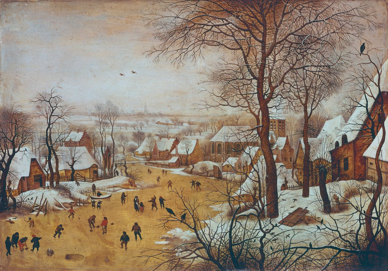Winter landscape بواسطة بيتر الأصغر Bruegel