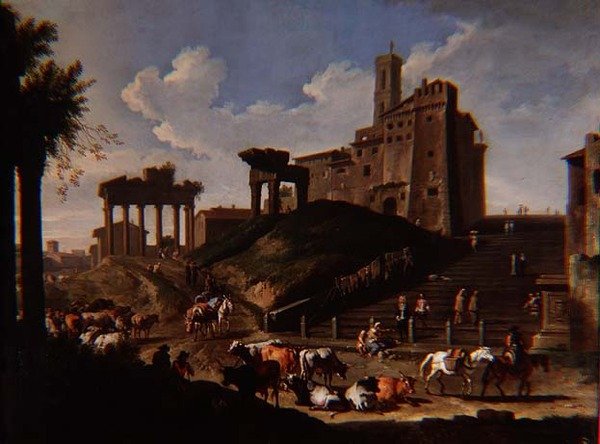 منظر Capriccio لكامبو فاتشينو بواسطة بيتر فان بلويمن