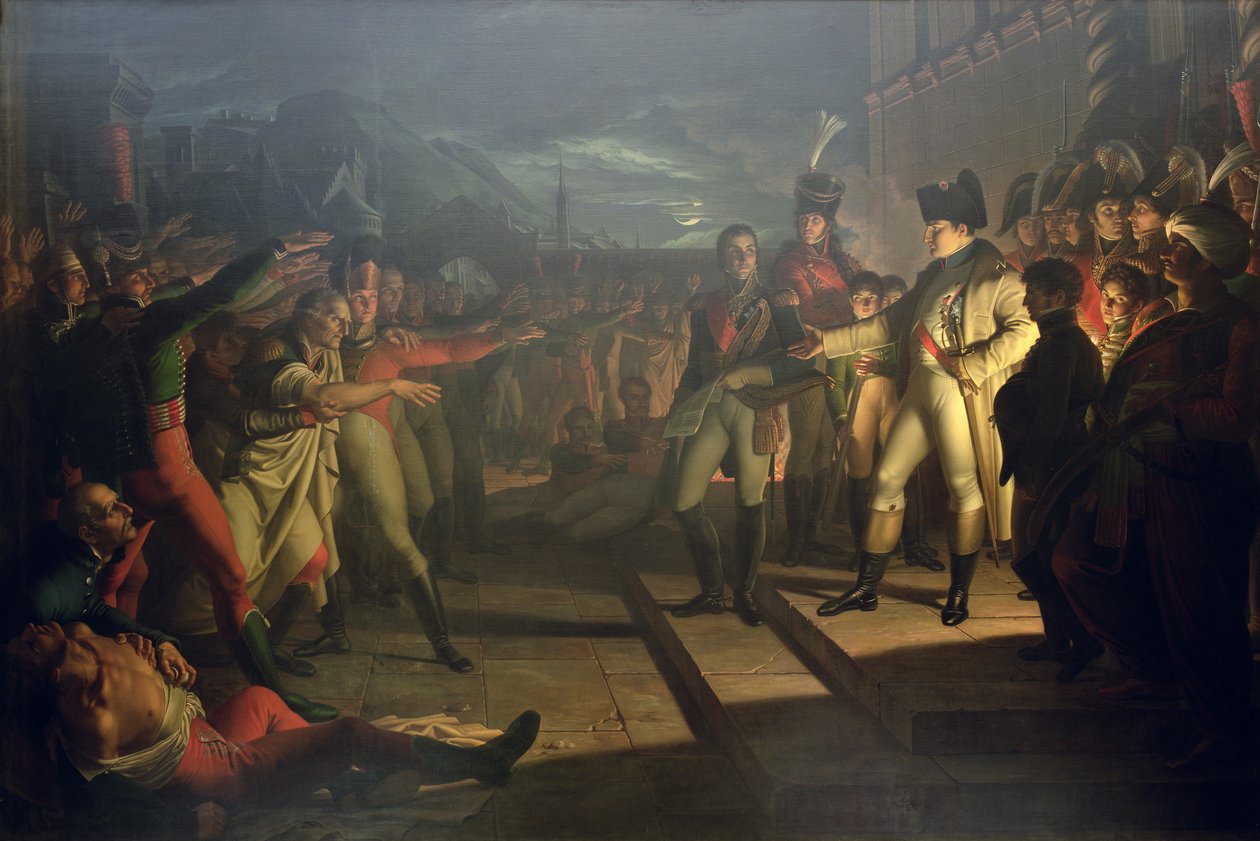 قسم ساسوني لنابليون بونابرت (1769-1821) بعد معركة يينا أورستادت ، 14 أكتوبر 1806 ، 1820 (انظر أيضًا 80249) د بواسطة بيترو بنفينوتي