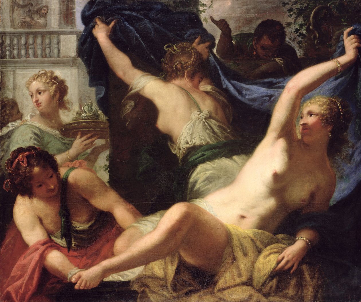 الاستحمام بثشبع ، 1655-1670 بواسطة بيترو ليبيري