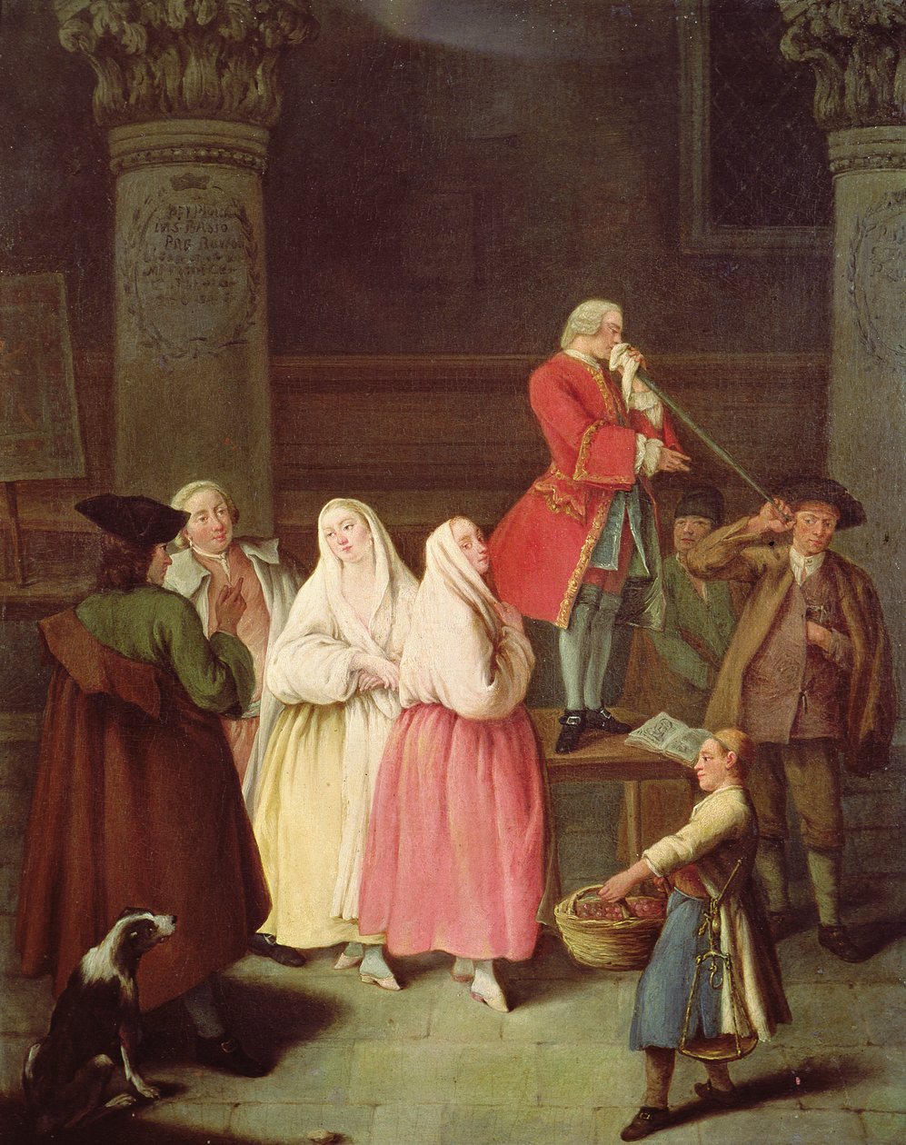 The Fortune Teller ، 1752 بواسطة بيترو لونغي