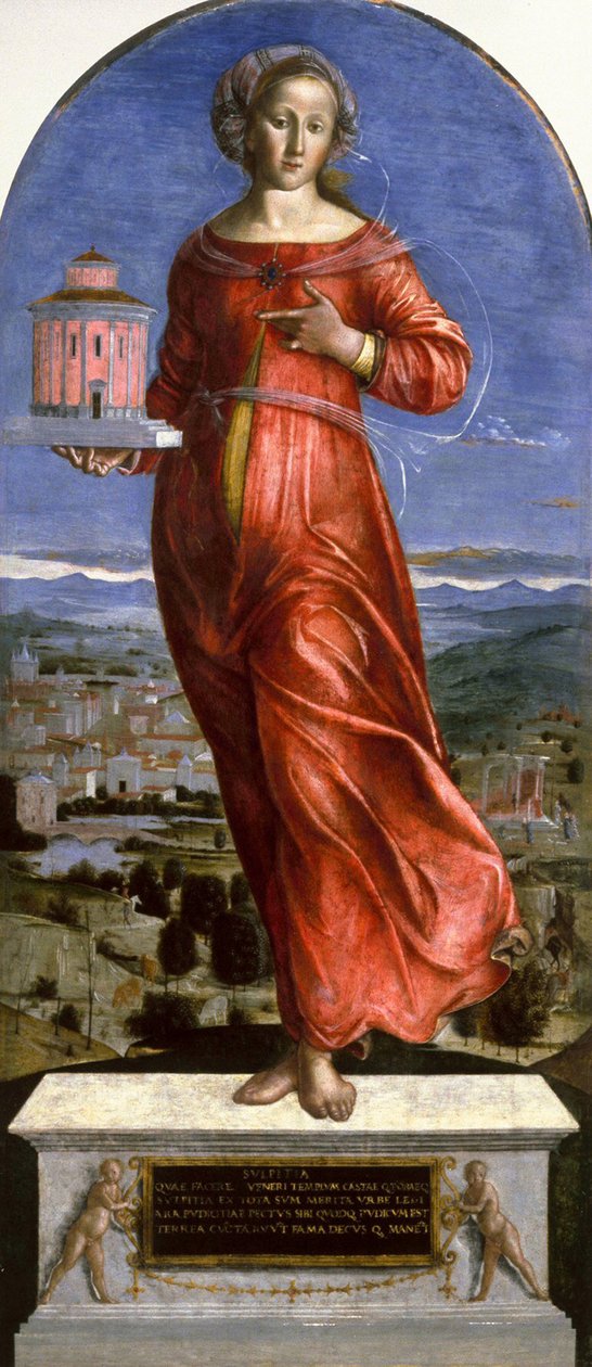 Sulpicia ، c.1493-5 بواسطة Pietro di Francesco degli Orioli