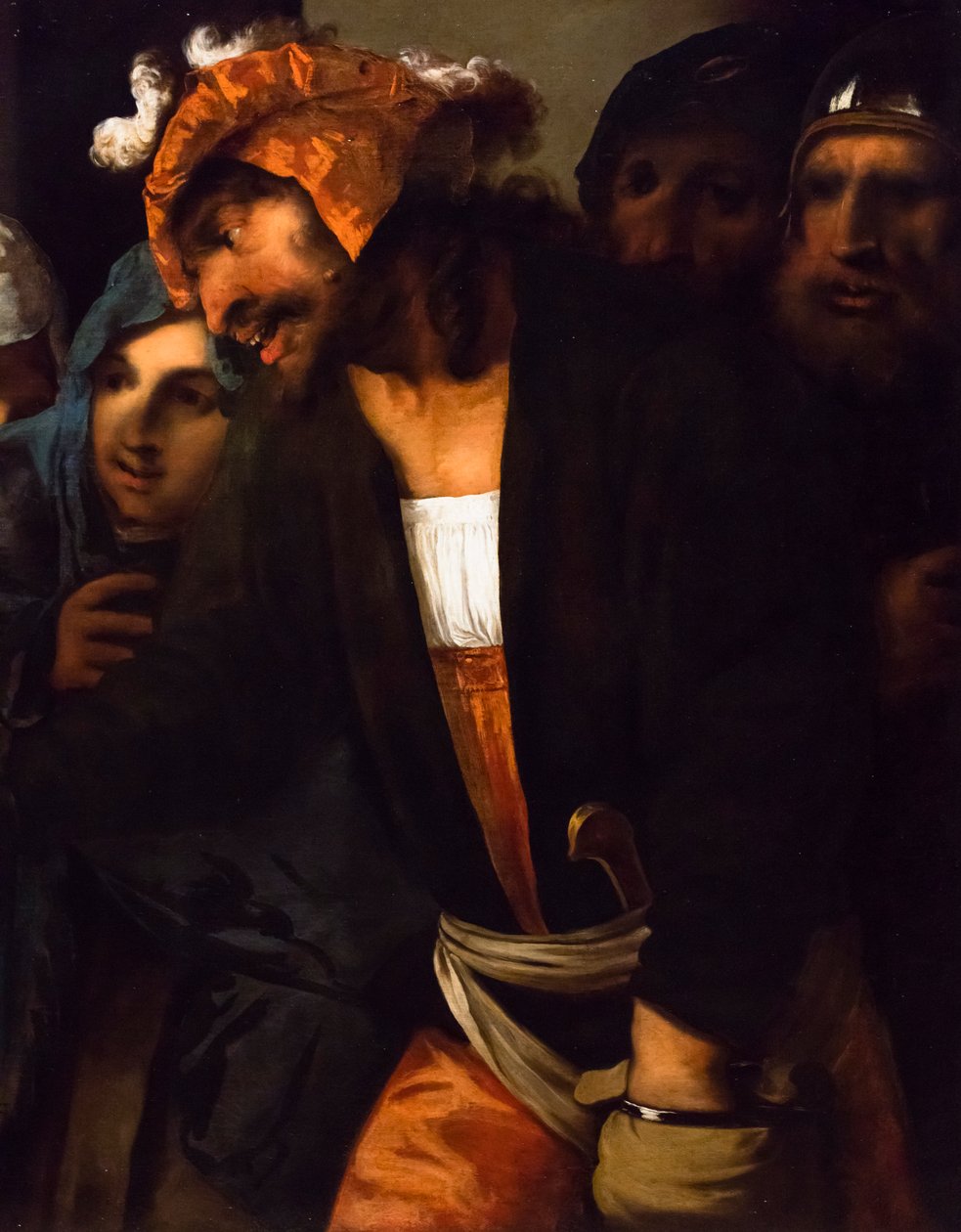 دفع الجزية، حوالي عام 1650/60 (زيت على قماش) بواسطة بيترو (1605 78) ديلا فيكيا