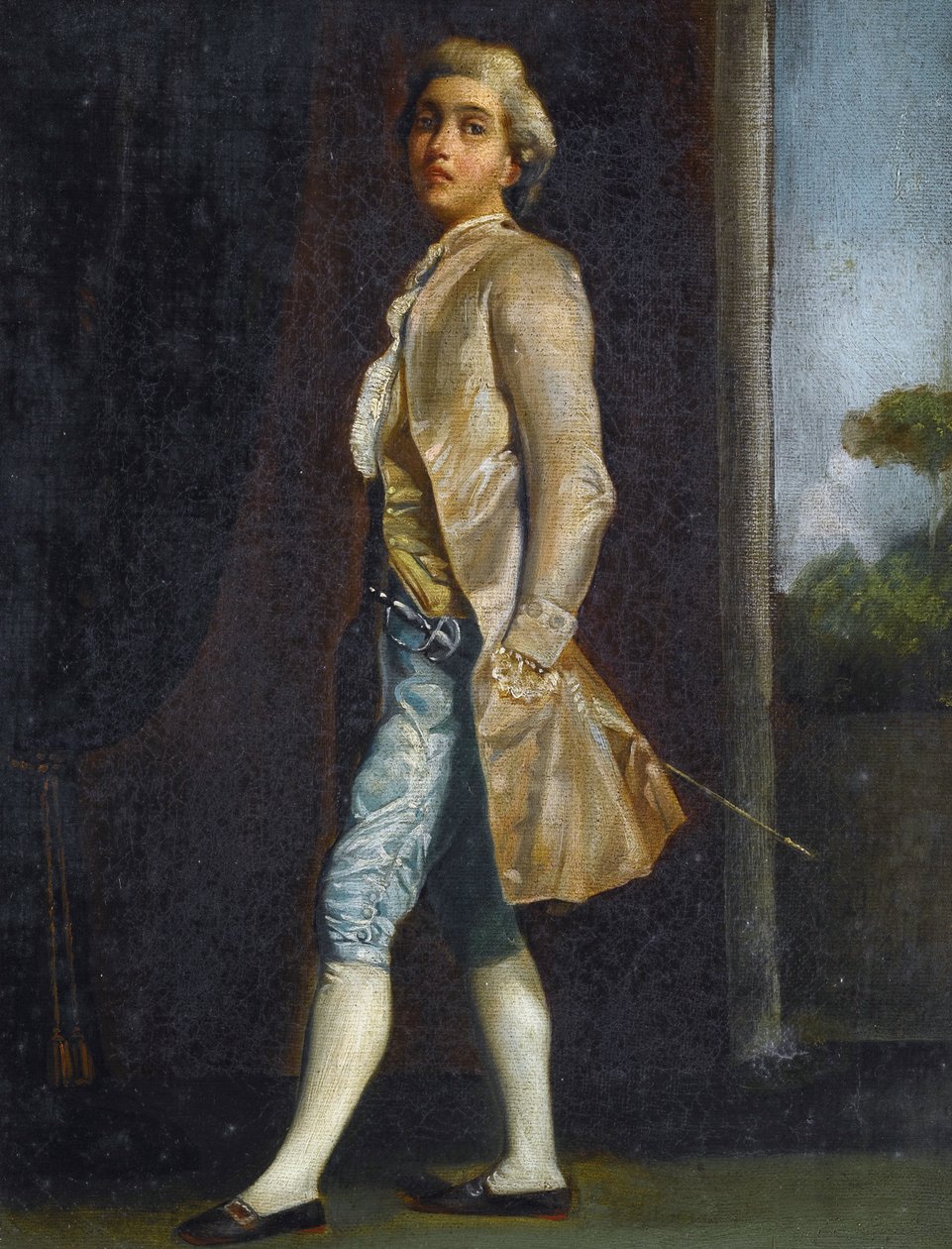 "صورة لجياكومو جيرولامو كازانوفا (1725-1798)" بواسطة بيترو (دائرة) لونجي
