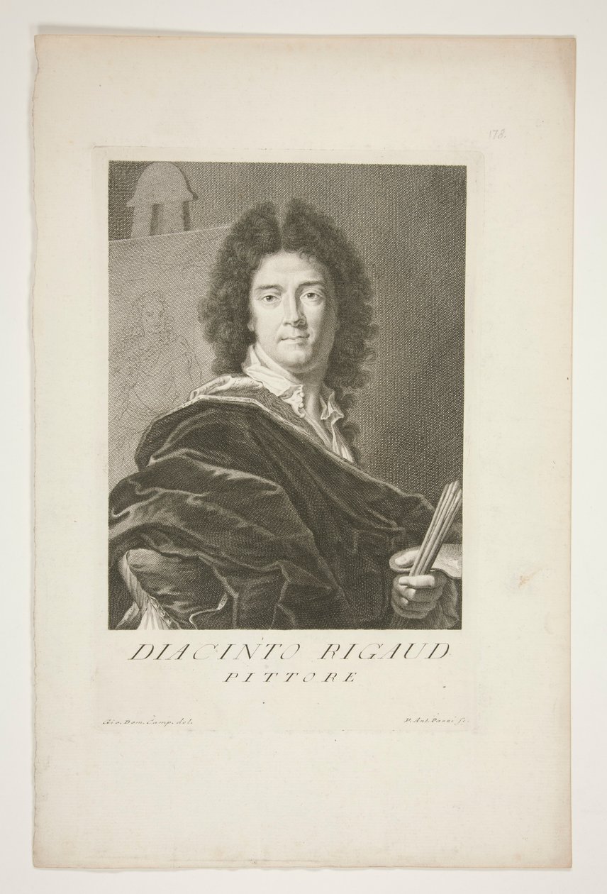 صورة Hyacinthe Rigaud بواسطة بيترو أنطونيو بازي
