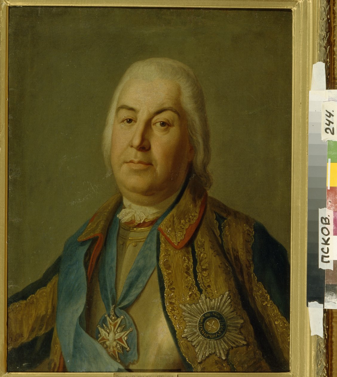 صورة الكونت Pyotr Semyonovich Saltykov ، 1760 بواسطة بيترو انطونيو روتاري