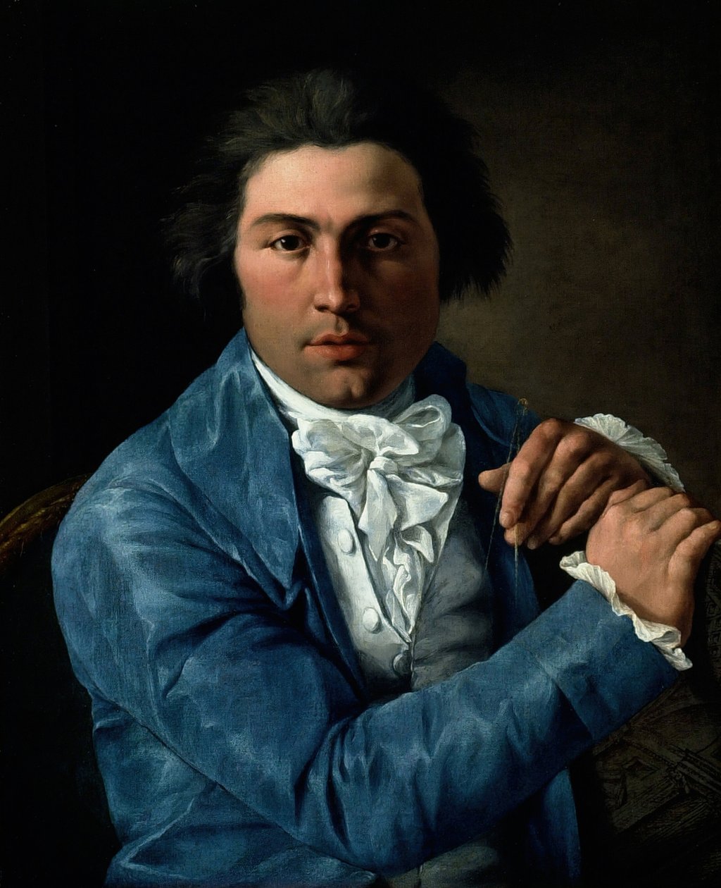 صورة للمهندس جوزيبي فالادير ، ج. 1795. بواسطة بيترو لابروزي
